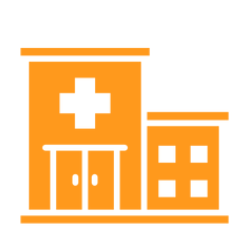 healthcare icon orange