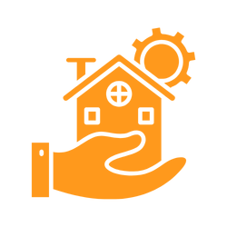property management icon orange